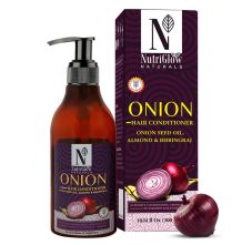 Nutriglow Natural's Onion Hair Conditioner With Almond & Bhringraj, 300ml