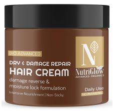Nutriglow Advanced Organics Dry & Damage Repair Hair Cream, 100gm