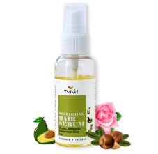 Tvishi Handmade Nourishing Hair Serum With Argan & Avocado Geranium Oils, 50ml
