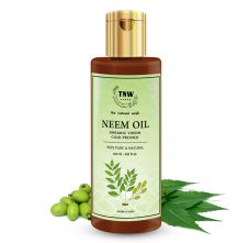 TNW - The Natural Wash Cold Pressed Virgin Neem Oil For Skin & Hair, 100ml