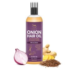 TNW - The Natural Wash Onion Hair Oil For Hair Growth & Nourishment, 100ml