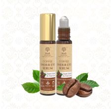 Khadi Essentials Coffee Under Eye Serum for Dark Circles and Wrinkles with Green Tea Potato Extract, 10ml