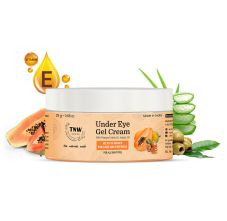 TNW - The Natural Wash Under Eye Gel Cream With Papaya And Jojoba Oil, 25gm