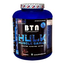BTN Hulk Muscle Gainer Protein With Belgium Chocolate, 2kg