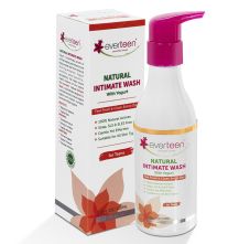 everteen Yogurt Natural Intimate Wash For Feminine Intimate Hygiene In Teens, 210ml