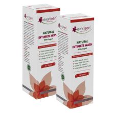 Yogurt Natural Intimate Wash for Feminine Intimate Hygiene in Teens 210 ml * 2
