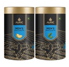 Auric Himalayan Shilajit Mix- Performance Booster with Elaichi & Lemon Flavor, 50 sachets