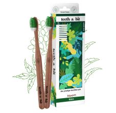 The Pledge Therapeutic Gum Sensitive Neem Toothbrush For Adults With Slim Handle