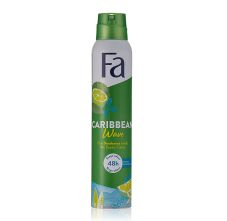 Fa Men Caribbean Deodorant Spray, 200ml