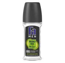 Fa Men Freshly Free Deodorant Roll-On, 50ml