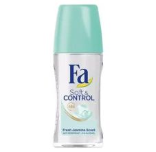 Fa Men Soft & Control Deodorant Roll-On, 50ml