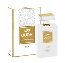 CFS Oudh White Long Lasting Apparel Perfume Spray, 100ml