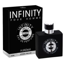 NUROMA Infinity Pour Homme Limited Edition Man Black Long Lasting Eau De Perfume, 100ml