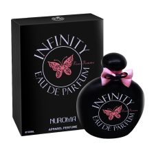 NUROMA Infinity Pour Femme Women Black Touch Long Lasting Eau De Perfume, 100ml