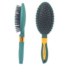 Detangling Brush For Curly Hair Velvet Green