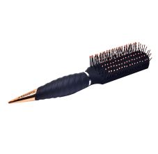 Slim Luxe Roller Brush For Exclusive Cone Tip Handle - Black