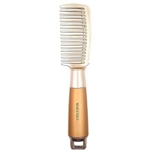 Majestique Wide Tooth Comb - Golden, 1Pc