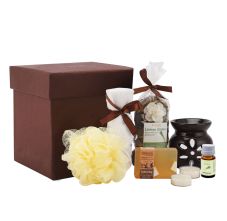 BodyHerbals Honey & Almond Soap Spa Gift Set For Women And Men, Set Of 6 Pcs