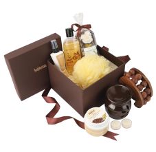 BodyHerbals Anti Cellulite Coffee Skin Care Gift Set For Women And Men, Set Of 7 Pcs