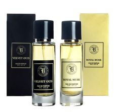 Fragrance & Beyond Royal Musk and Velvet Oud Eau De Parfum (Perfume) Combo For men and women, 30ml Each