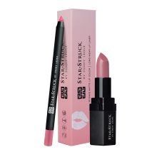 2PC Lip Kit Lipstick & Lip Liner Pink Peony
