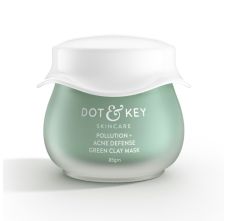 Dot & Key Pollution + Acne Defense Green Clay Mask, 85gm