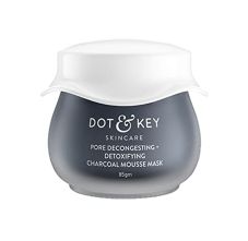 Dot & Key Pore Decongesting + Detoxifying Charcoal Mousse Mask, 85gm