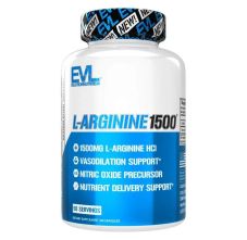 Evlution Nutrition L-Arginine 1500, 100 Capsules