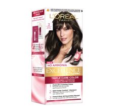 L'Oreal Paris Excellence Creme Small Pack 3 Dark Brown