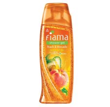 Fiama Shower Gel Peach & Avocado, Body Wash With Skin Conditioners For Soft Moisturised Skin, 250ml