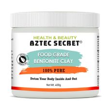 Aztec Secret Food Grade Calcium Bentonite Clay For Unisex, 400gm