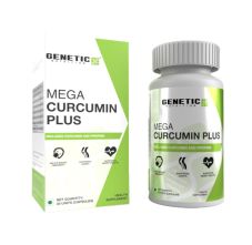 Genetic Nutrition Mega Curcumin Plus, 30 Capsules