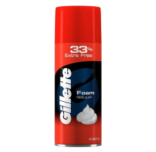 Gillette Pre Shave Foam For Classic Regular Skin, 418gm
