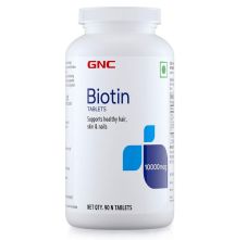 GNC Biotin - 10,000 mcg, 90 N Tablets