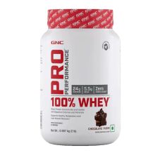 GNC Pro Perfomance 100% Whey Protein - Chocolate Fudge, 2 lb