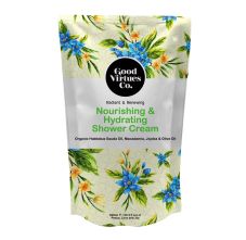 Good Virtues Co Nourishing & Hydrating Shower Cream Refill Pack, 600ml