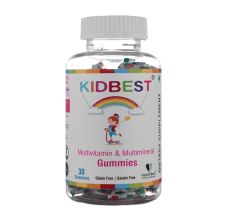 HealthBest Kidbest Multivitamin & Multimineral Gummies, 30 Gummies
