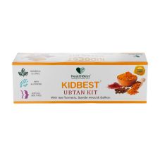 HealthBest Kidbest Ubtan Kit - Cleansing Yogurt, Scrub  & Cream, 50gm each
