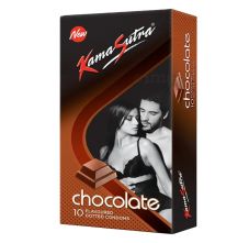 KamaSutra Chocolate Flavoured Dotted Condom 10 Pieces
