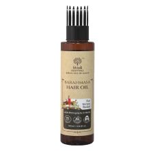 Khadi Essentials Barahmasa Hair Oil For Hair Growth & Hair Fall With Bhringraj & 21 Herbs, 100ml