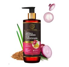 Khadi Natural Onion & Fenugreek Hair Conditioner- Powered Botanics, 310ml