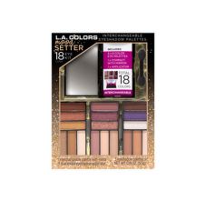 L.A. Colors 18 Color Moodsetter Eyeshadow Palette, 16.5gm