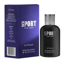 La' French Sport Eau De Perfume For Men, 100ml