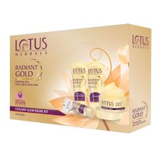 Radiant Gold Cellular Glow 4 In 1 Facial Kit