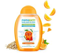 MamaEarth Body Wash for Kids with Orange Extract & Oat Protein, 300ml
