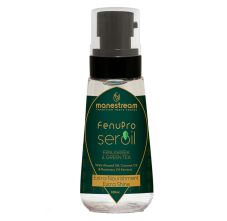 Manestream Fenupro Seroil with Fenugreek and Green Tea, Ayurvedic Combination of Serum and Oil Without Stickiness, Nourishes Hair, 100ml