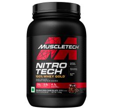 Muscletech Nitrotech 100% Whey Gold Double Rich Chocolate, 1kg