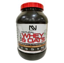 Nortech Nutrition AF 100% Natural Whey & Oats 2 LB - Classic Chocolate, 900gm