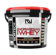 Nortech Nutrition AF 100% Norwegian Whey Protein 5 LB - Classic Chocolate, 2.27kg
