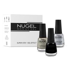 3 In 1 Combo 02 Quick Dry Gel Finish Nail Paint Kit - Cocktail Party Cocktail Party